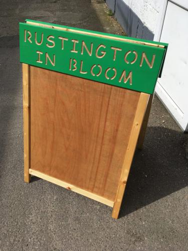Notice Board for Rustington in Bloom
